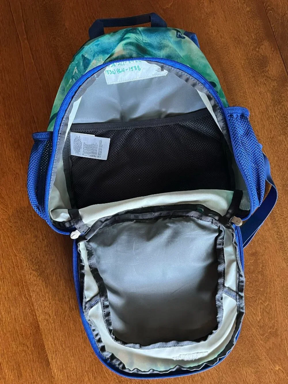 The North Face tie-dye Sprout toddler backpack